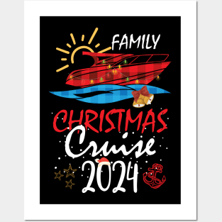 Family Christmas Cruise 2024 Christmas Cruise Cruising Lover Posters and Art